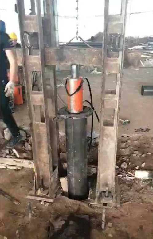 朔州怀仁县钢管桩加固